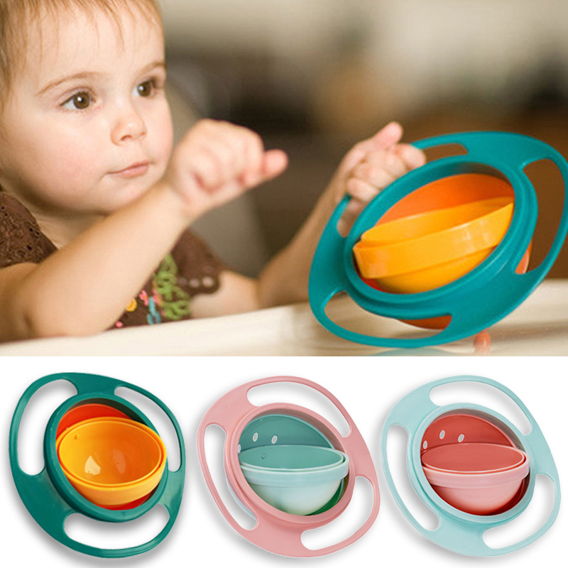 Tigela BabyPro™ - Tigela Rotativa 360º Graus Alimentação Infantil
