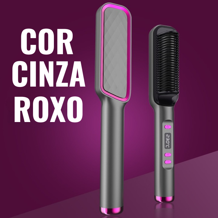 Escova Alisadora para Cabelo 5 em 1