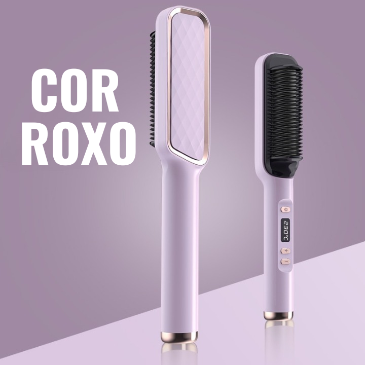 Escova Alisadora para Cabelo 5 em 1