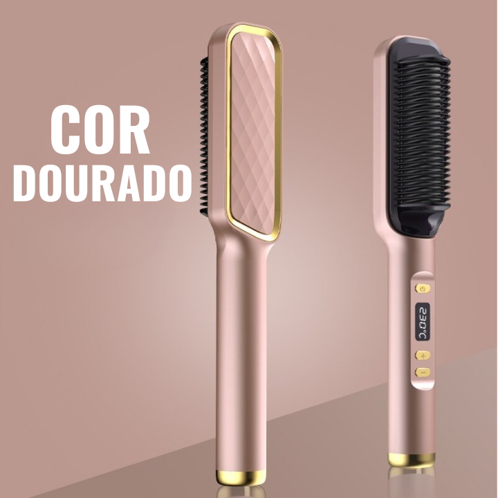 Escova Alisadora para Cabelo 5 em 1