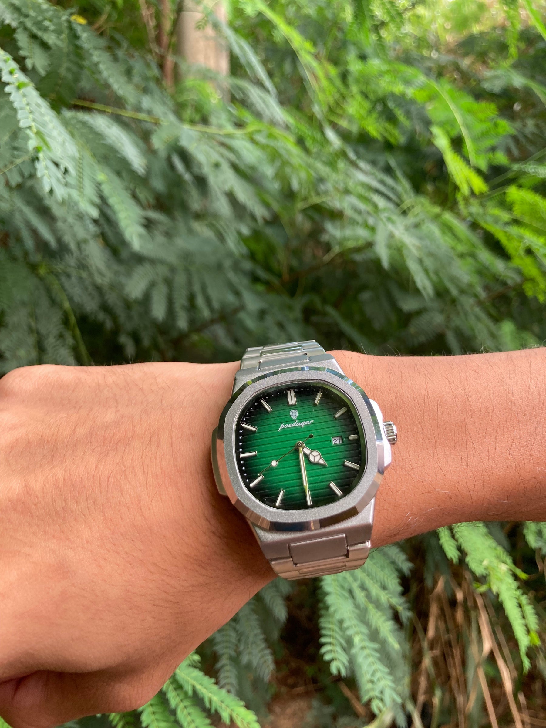 Relógio Poedagar | Pulseira Ajustável + Caixa