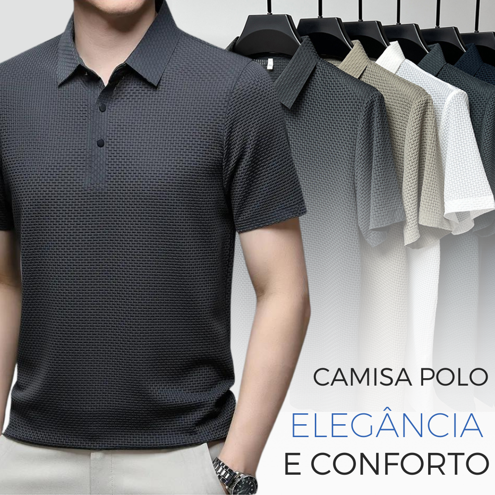 Camisa Polo Premium Elegant - ÚLTIMAS UNIDADES