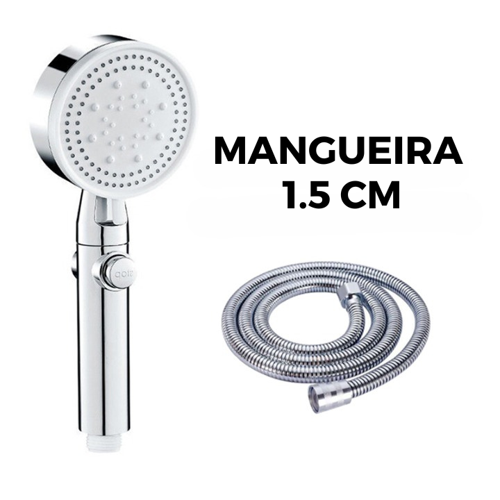 Chuveiro Comfort ™ / Chuveiro de mão com alta perfomace perfeito para um ótimo banho!