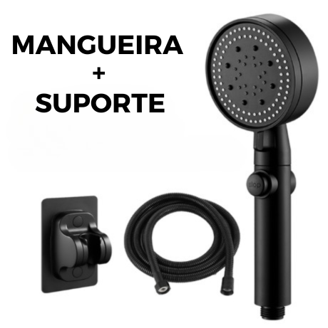 Chuveiro Comfort ™ / Chuveiro de mão com alta perfomace perfeito para um ótimo banho!
