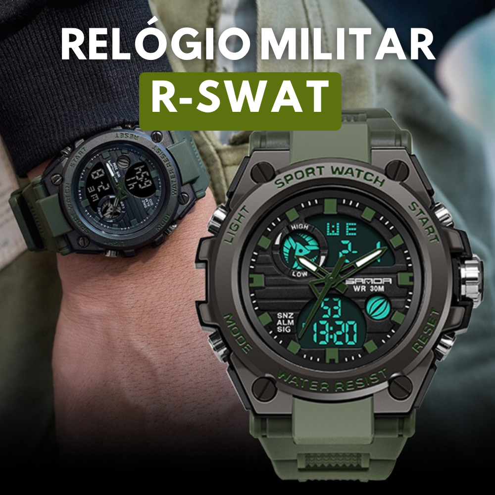 Relógio Militar R-SWAT (Últimas Unidades)