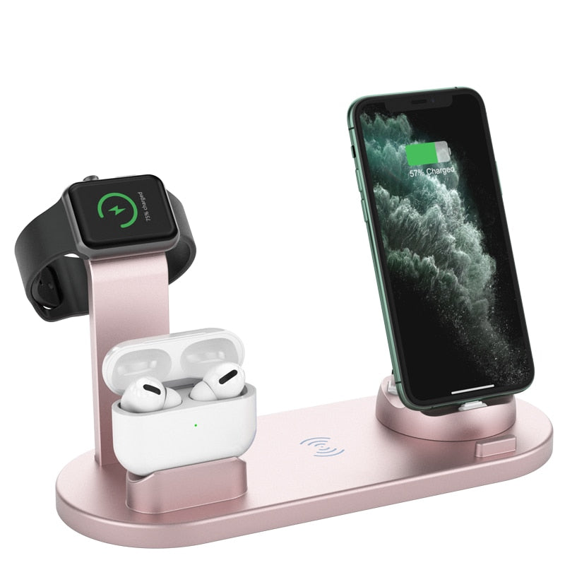 Suporte de Carregador sem fio 6 em 1