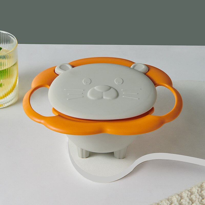 Tigela BabyPro™ - Tigela Rotativa 360º Graus Alimentação Infantil