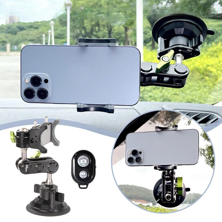 Braço De Telefone Articulado Giro 360° Para Carro - FRETE GRÁTIS!