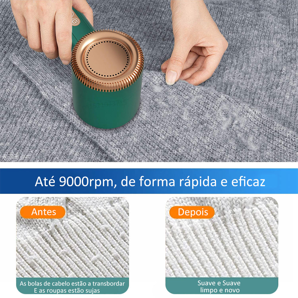RemoveBall ™ / Removedor de Bolinhas e Fiapos em Roupas, Lençóis , Luvas , Toalhas , Pelúcia e etc