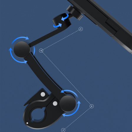 Suporte de celular para moto Universal 360°