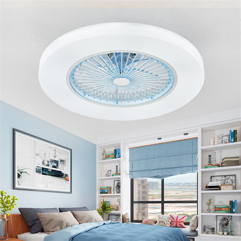 Luminária Led Com Ventilador 2 em 1 / Controle Remoto Junto
