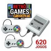 Vídeo Game Super Mini 620 Jogos + 2 Controles (ÚLTIMAS UNIDADES)