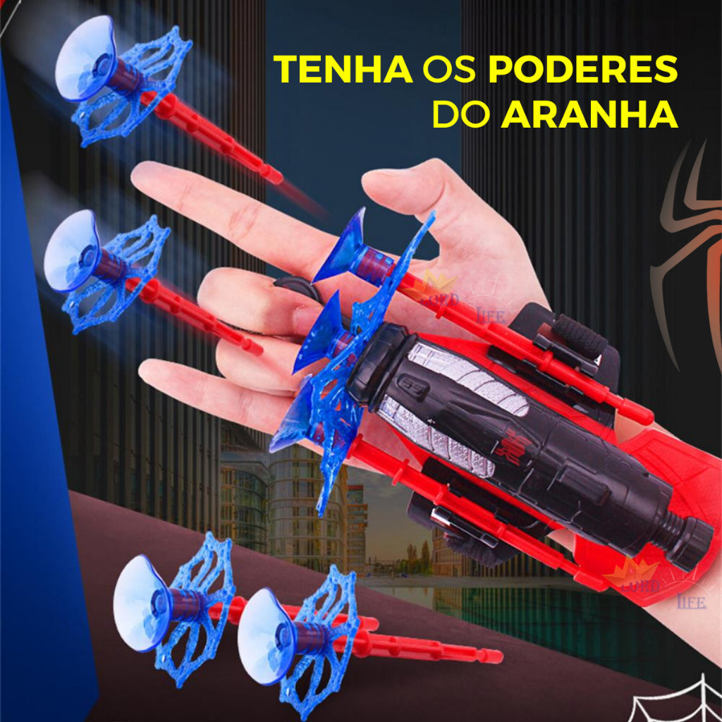 Spider Glove ™ - Luva do Homem Aranha (COMPRE 1 E LEVE 2) + BRINDE EXCLUSIVO