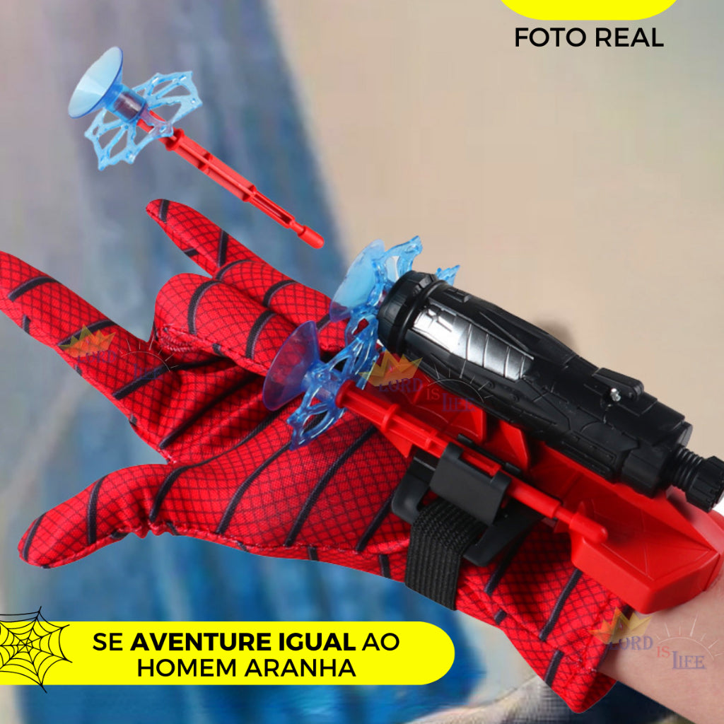 Spider Glove ™ - Luva do Homem Aranha (COMPRE 1 E LEVE 2) + BRINDE EXCLUSIVO