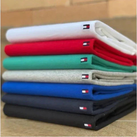 Kit 5 Camisetas Tommy Masculina - COMPRE 1 E LEVE 5 (ÚLTIMAS UNIDADES)