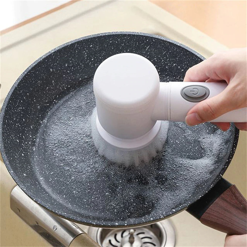 Escova Elétrica de Limpeza 5 em 1 (PROMOÇÃO BLACK FRIDAY) 🔥