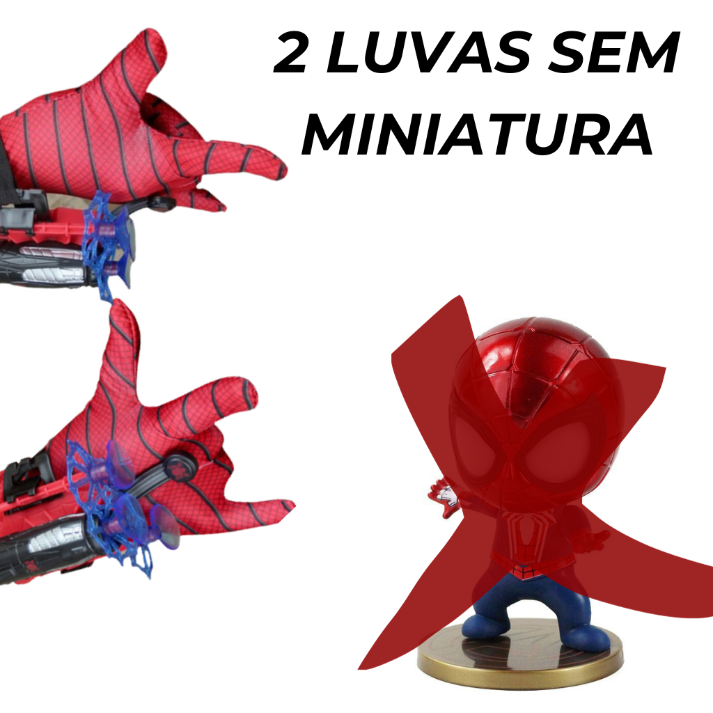 Spider Glove ™ - Luva do Homem Aranha (COMPRE 1 E LEVE 2) + BRINDE EXCLUSIVO