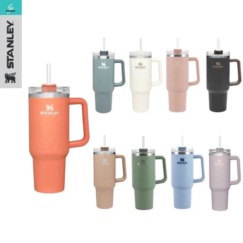 Stanley-Copo Termico com Tampa Canudo em Aço Inoxidável (ÚLTIMAS UNIDADES)