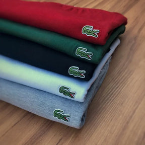 Kit 5 Camisetas Lacoste - COMPRE 1 E LEVE 5 (ÚLTIMAS UNIDADES)