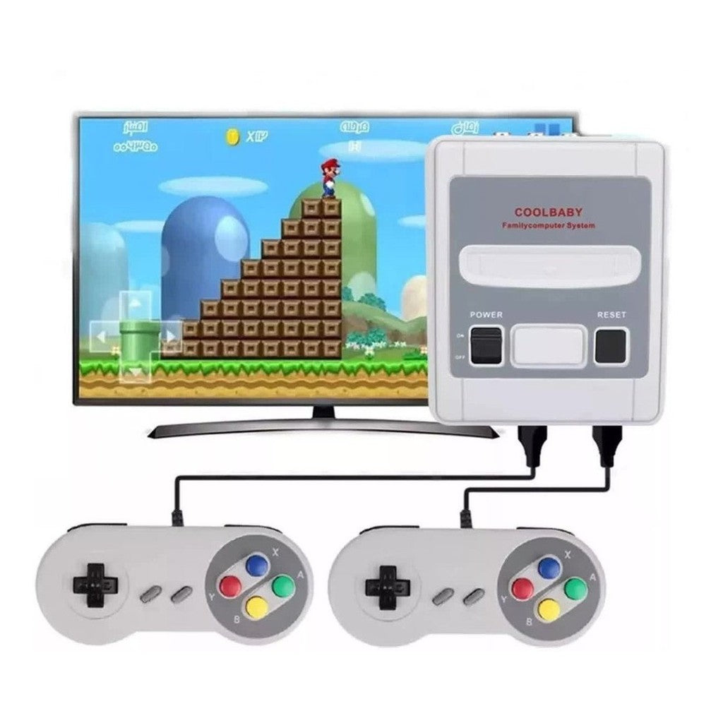 Vídeo Game Super Mini 620 Jogos + 2 Controles (ÚLTIMAS UNIDADES)