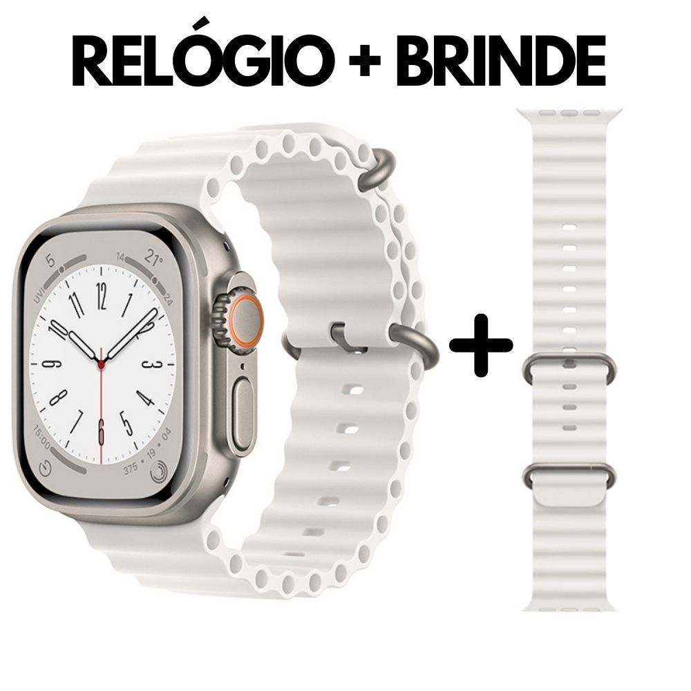 SmartWatch Ultra Series 8 + BRINDE - [PROMOÇÃO LIMITADA ATÉ 23:59 DE HOJE]