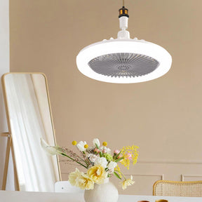 Luminária Led Com Ventilador 2 em 1 / Controle Remoto Junto