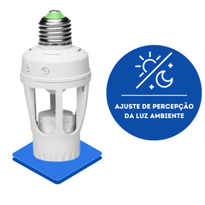 Sensor de Movimento Para Lâmpada Bivolt (COMPRE 1 E LEVE 2)