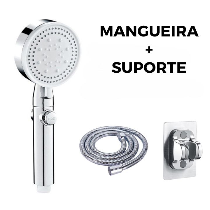 Chuveiro Comfort ™ / Chuveiro de mão com alta perfomace perfeito para um ótimo banho!
