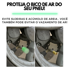 Tampa Fluorescente para Bico de Pneus - MontrialLuminous ™ [PROMOÇÃO LIMITADA ATÉ HOJE 23:59]