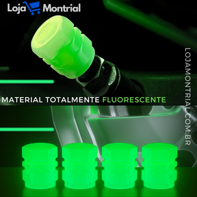 Tampa Fluorescente para Bico de Pneus - MontrialLuminous ™ [PROMOÇÃO LIMITADA ATÉ HOJE 23:59]