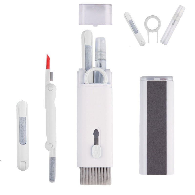 Kit Limpeza 7 em 1 - (Teclado,Celular,Fone,Telas e Etc)
