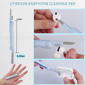 Kit Limpeza 7 em 1 - (Teclado,Celular,Fone,Telas e Etc)