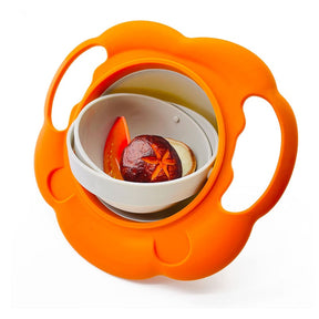 Tigela BabyPro™ - Tigela Rotativa 360º Graus Alimentação Infantil