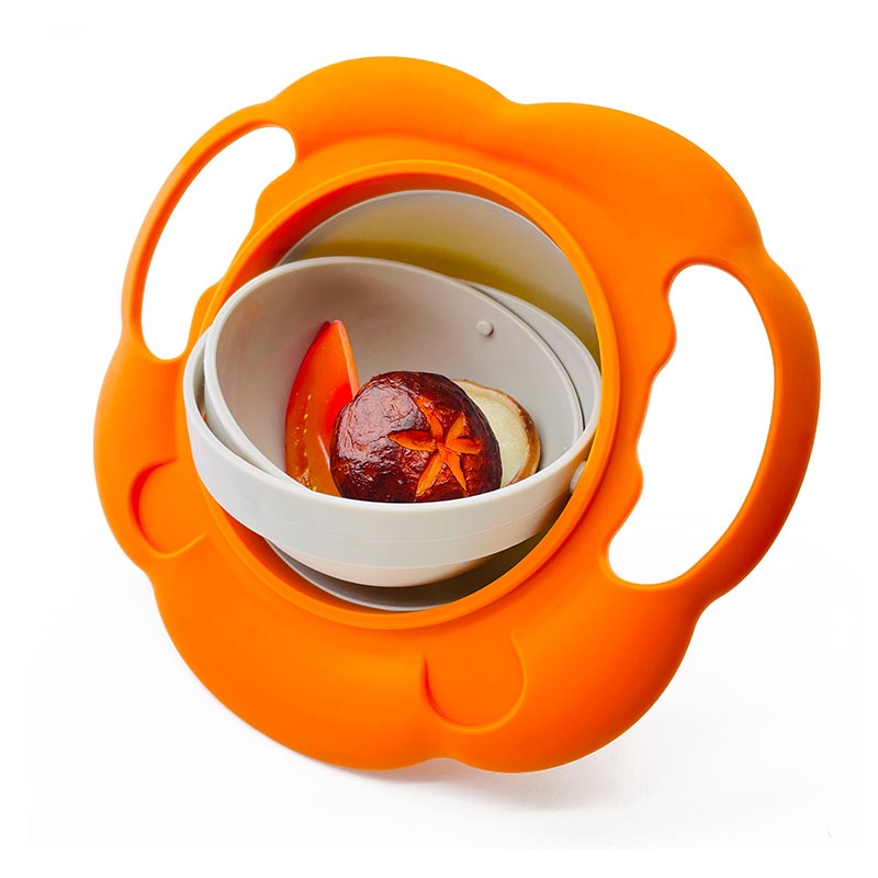 Tigela BabyPro™ - Tigela Rotativa 360º Graus Alimentação Infantil