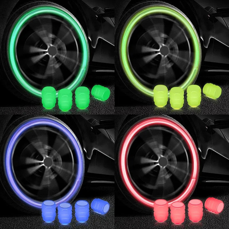 Tampa Fluorescente para Bico de Pneus - MontrialLuminous ™ [PROMOÇÃO LIMITADA ATÉ HOJE 23:59]