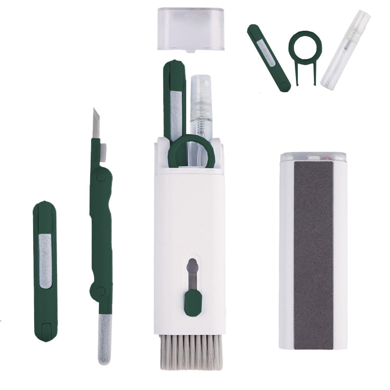 Kit Limpeza 7 em 1 - (Teclado,Celular,Fone,Telas e Etc)