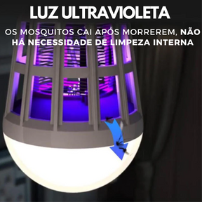 Lâmpada LED Ultravioleta Mata Mosquitos  (ÚLTIMAS UNIDADES)