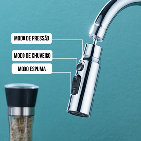 Adaptador de Torneira Com Pressão